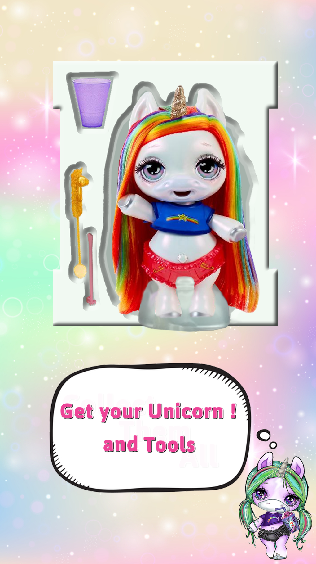 🌈 Poopsie Slime unicorn🦄 Surprises ! Game Screenshot