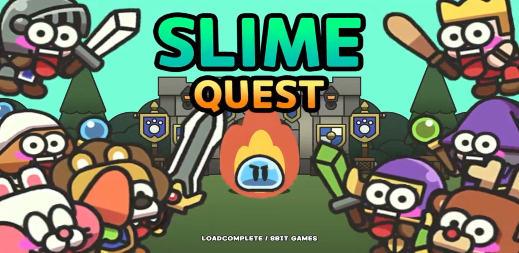Screenshot of the video of Slime Quest