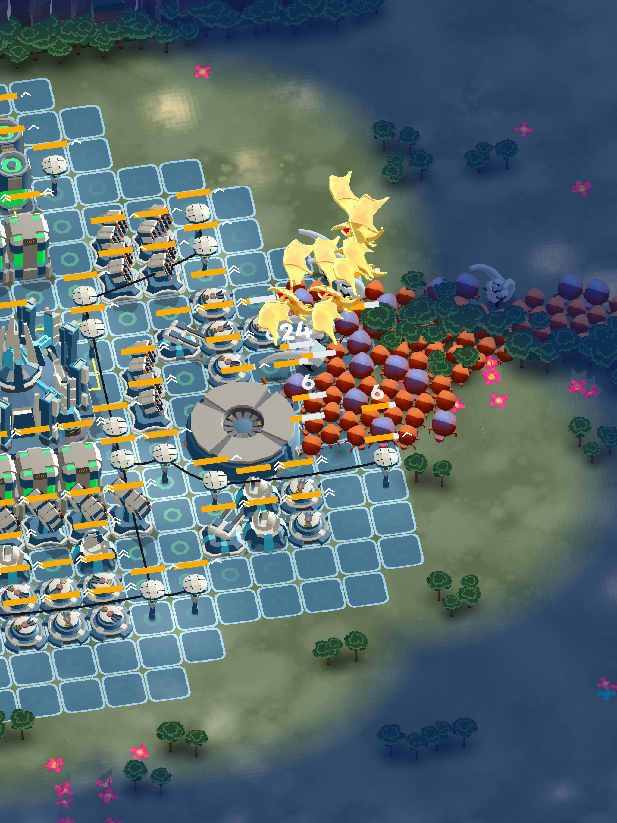Screenshot of Brace the Swarm: Horde Defense
