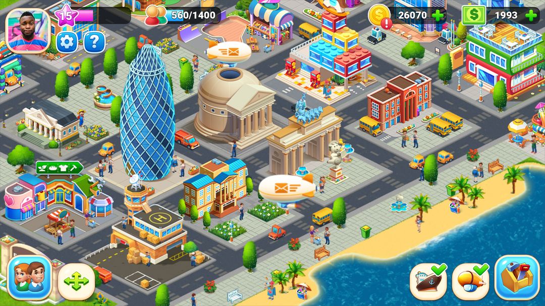 Farm City : Farming & City Building遊戲截圖