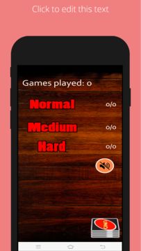Uno Offline 2019 Game Screenshot