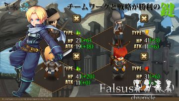 ファルススクロニクル ファンタスティック戦略ボードゲームRPG Game Screenshot