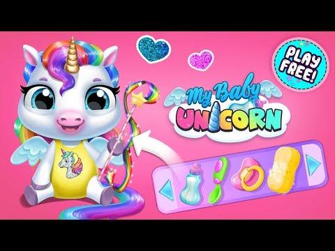 Скриншот видео My Baby Unicorn - Pony Care