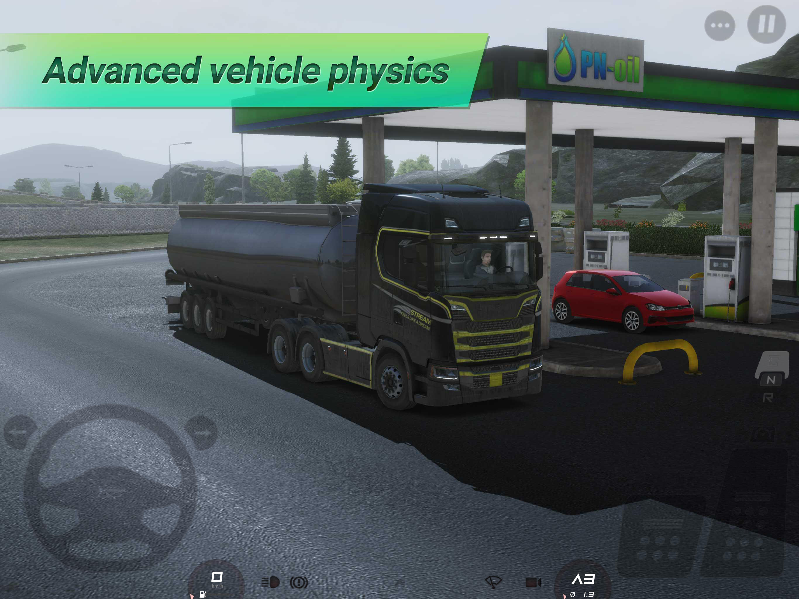 Truckers of Europe 3 Game Screenshot