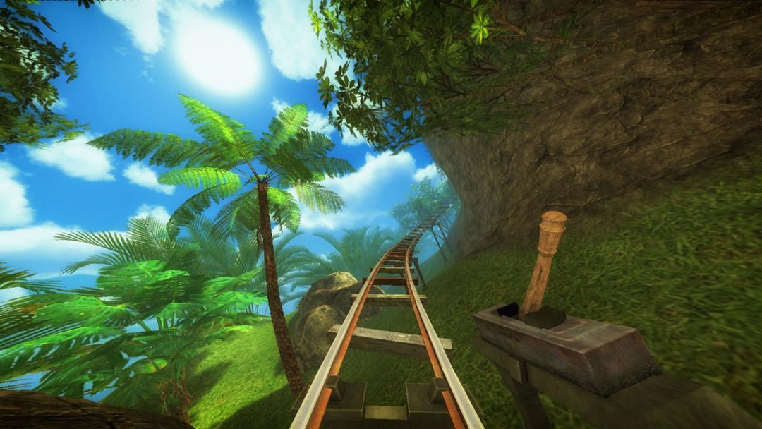 Roller Coaster VR attraction screenshot game