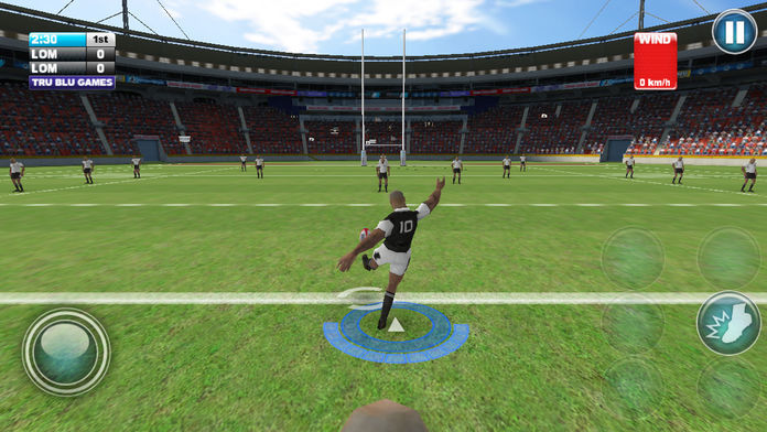 Jonah Lomu Rugby Challenge: Quick Match ภาพหน้าจอเกม