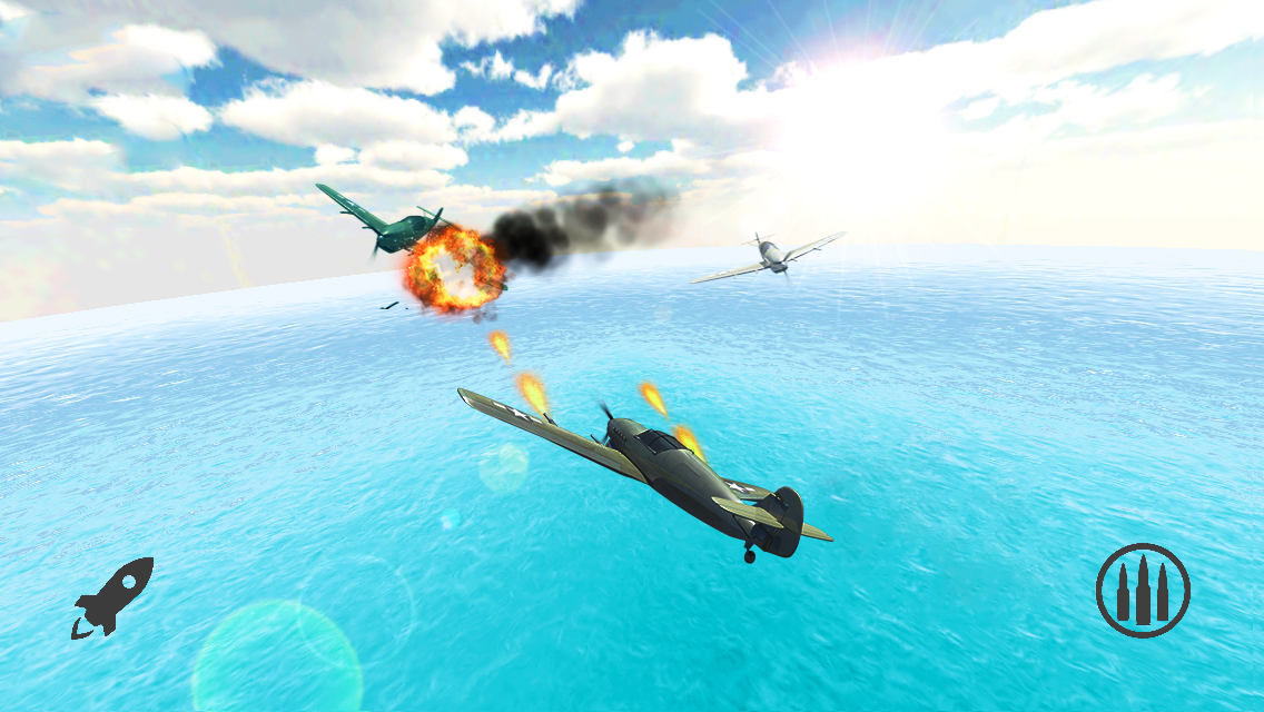 Captura de Tela do Jogo Air Strike HD