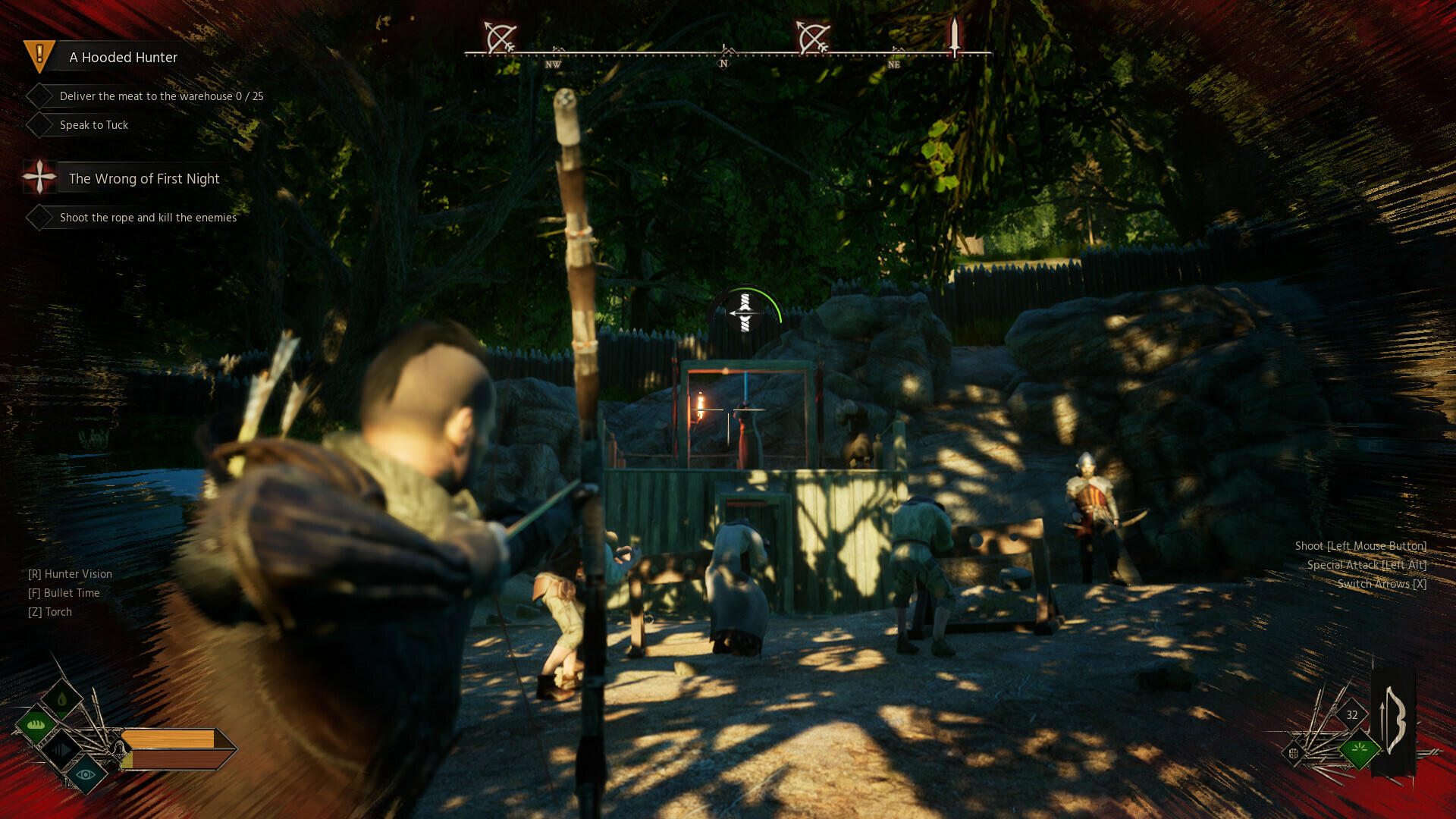 Robin Hood - Sherwood Builders - Bandit's Trail Game Screenshot