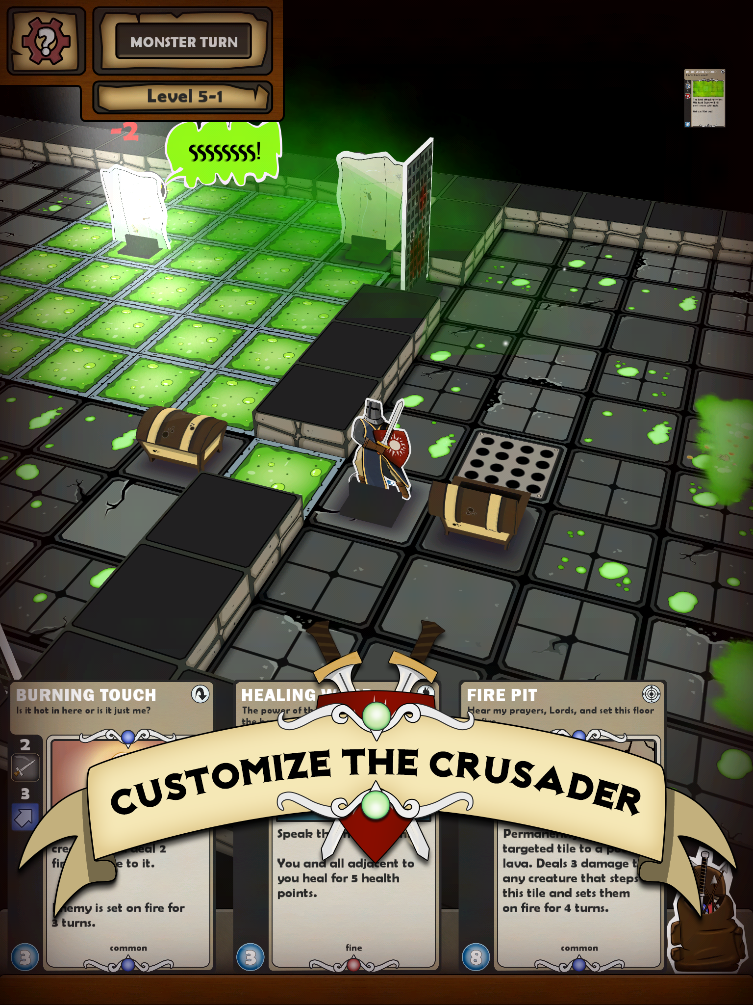 Скриншот игры Card Dungeon