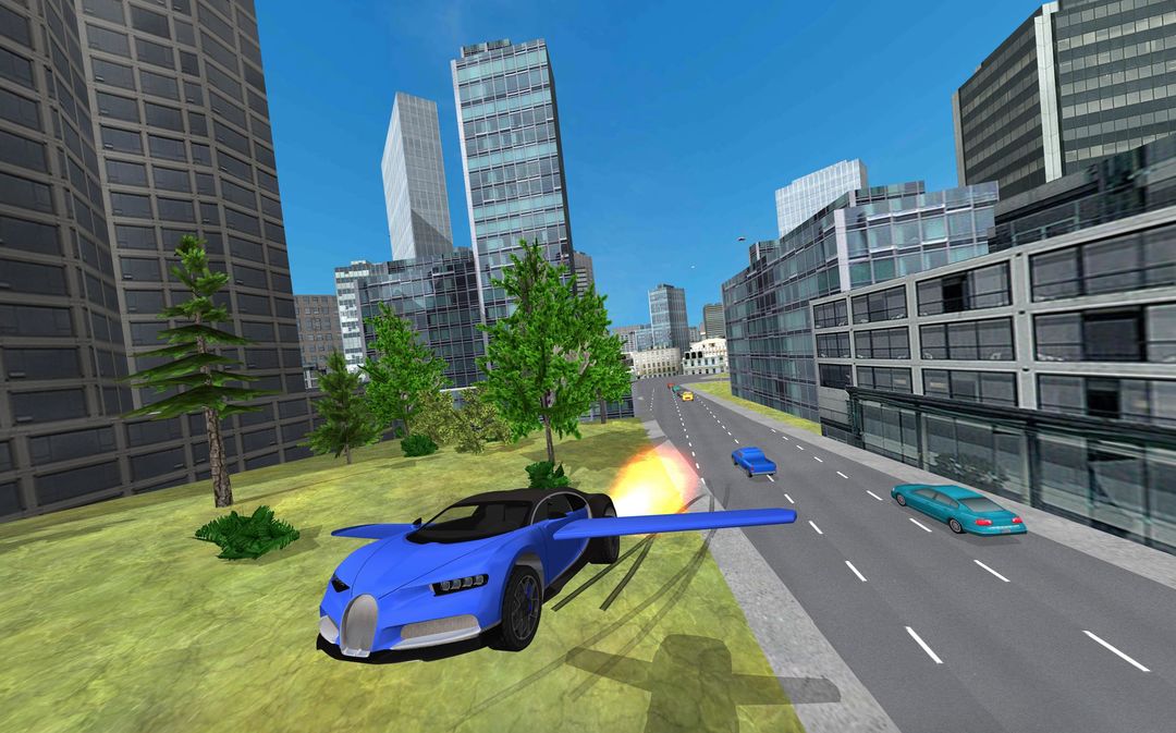 Ultimate Flying Car Simulator 게임 스크린 샷