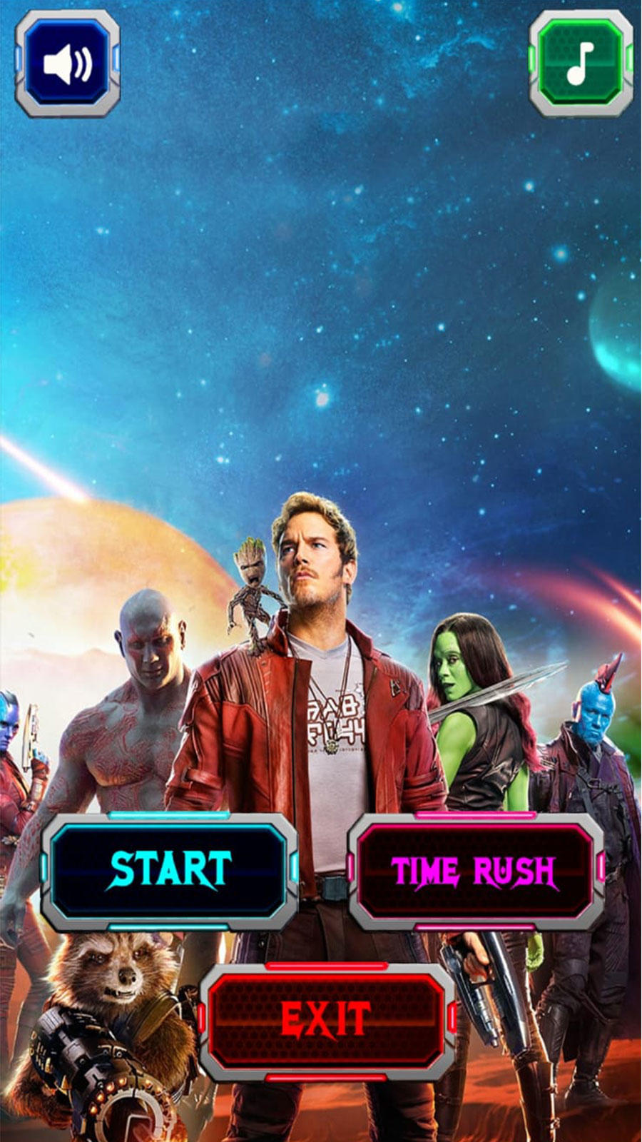 Guardians Of Galaxy: Gamora Game Screenshot