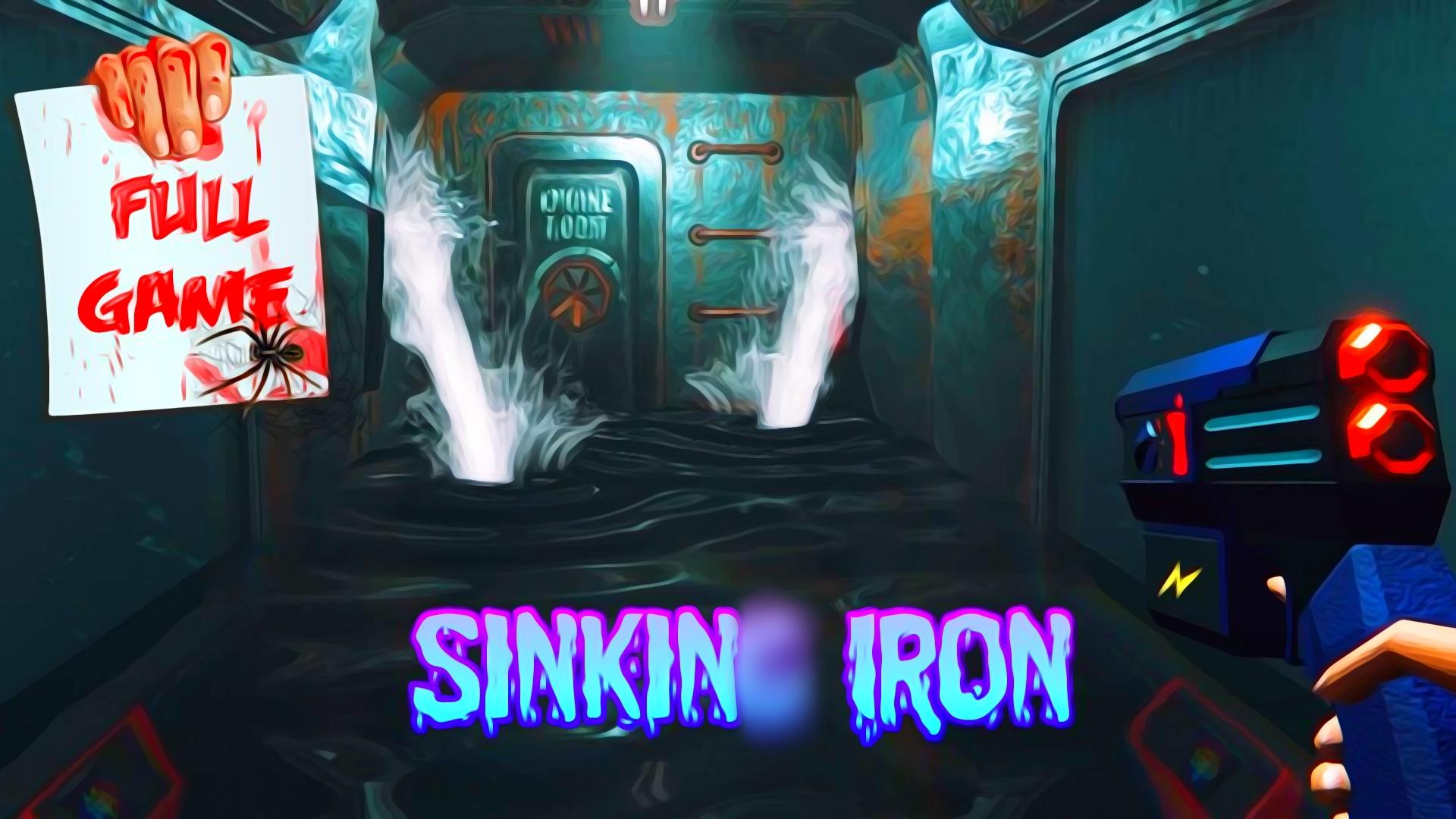 Screenshot of Sinkin Iron Horror Game