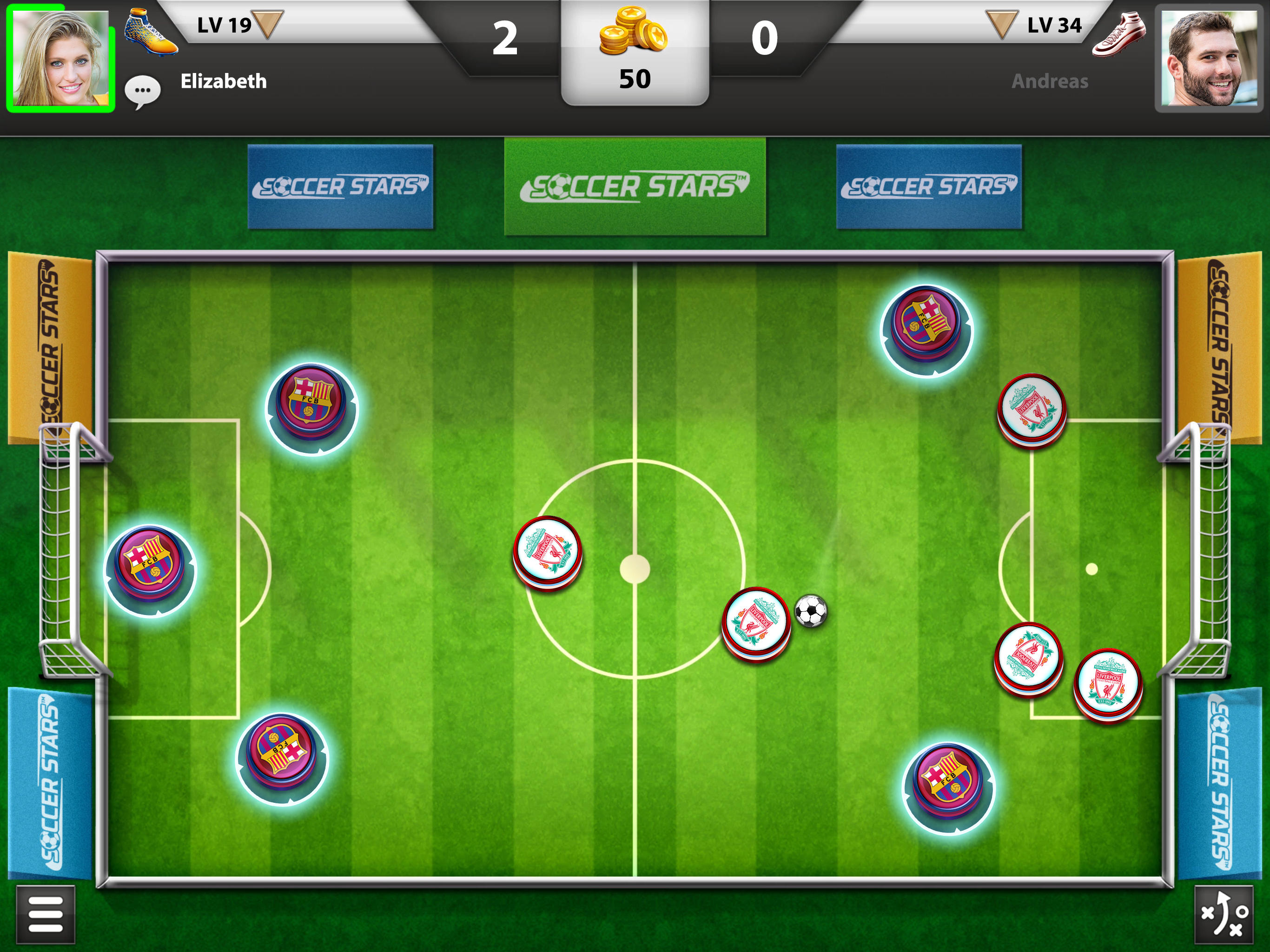 Screenshot of Soccer Games: Soccer Stars