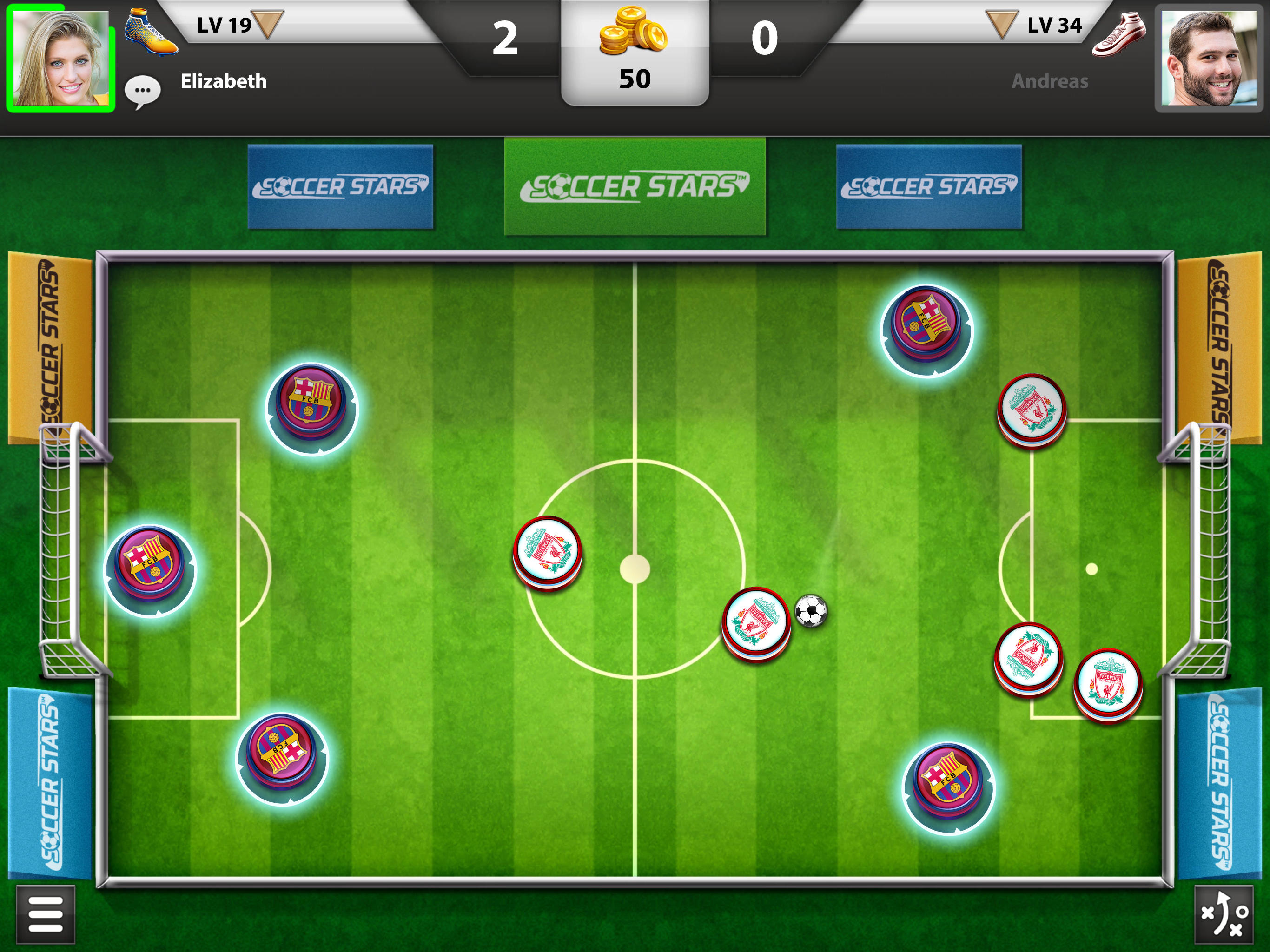 Soccer Games: Soccer Stars Game Screenshot