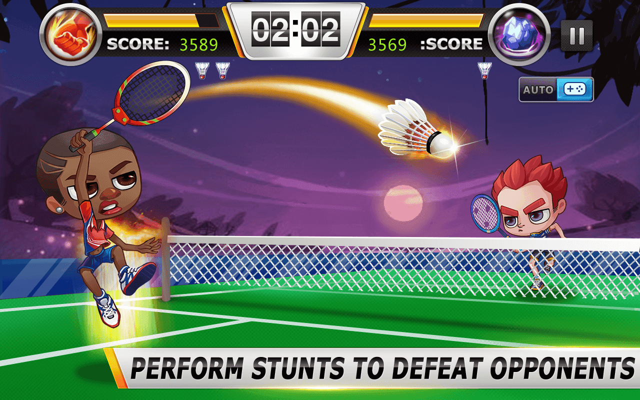 Badminton 3D Game Screenshot
