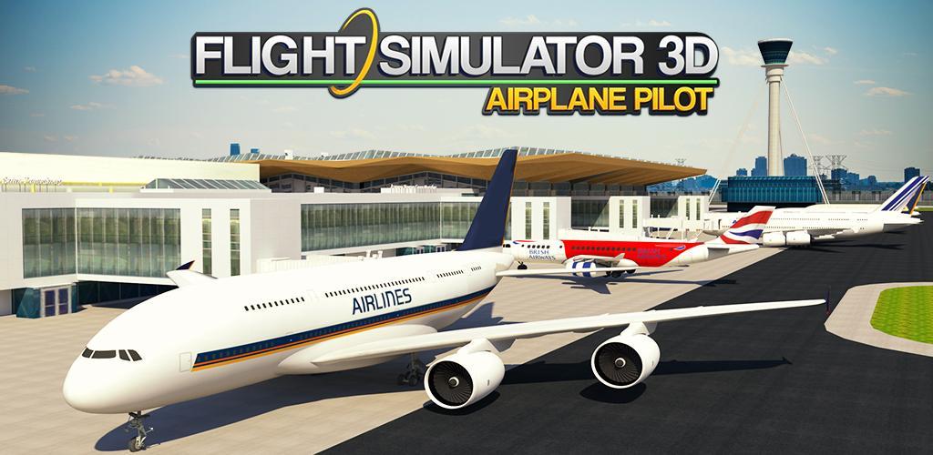Banner of Flight Simulator 3D: Airplane Pilot 