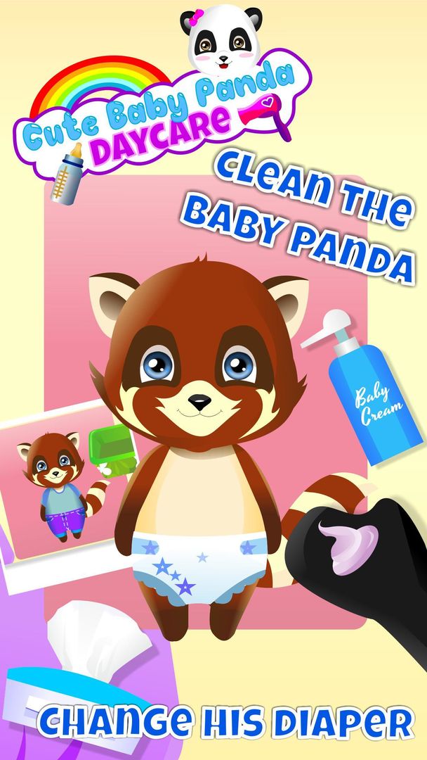 Cute Baby Panda - Daycare 게임 스크린 샷