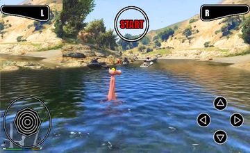 Pink Panther Sea Fighting Game Game Screenshot