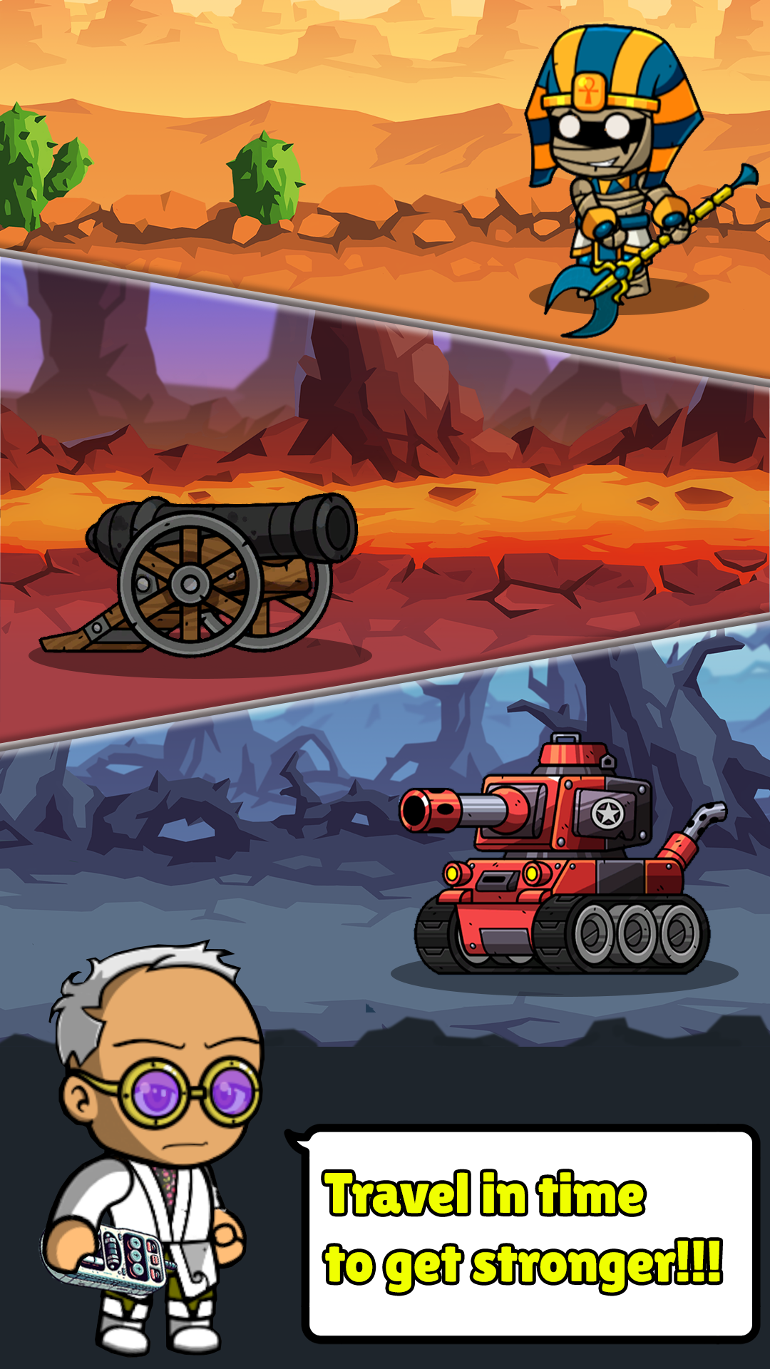 Zombie Time Wars 遊戲截圖