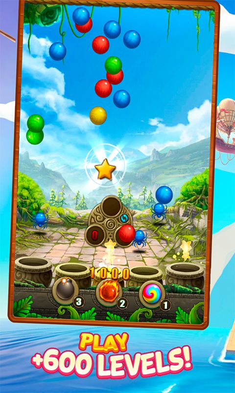 Screenshot of Bubble Shooter 3D