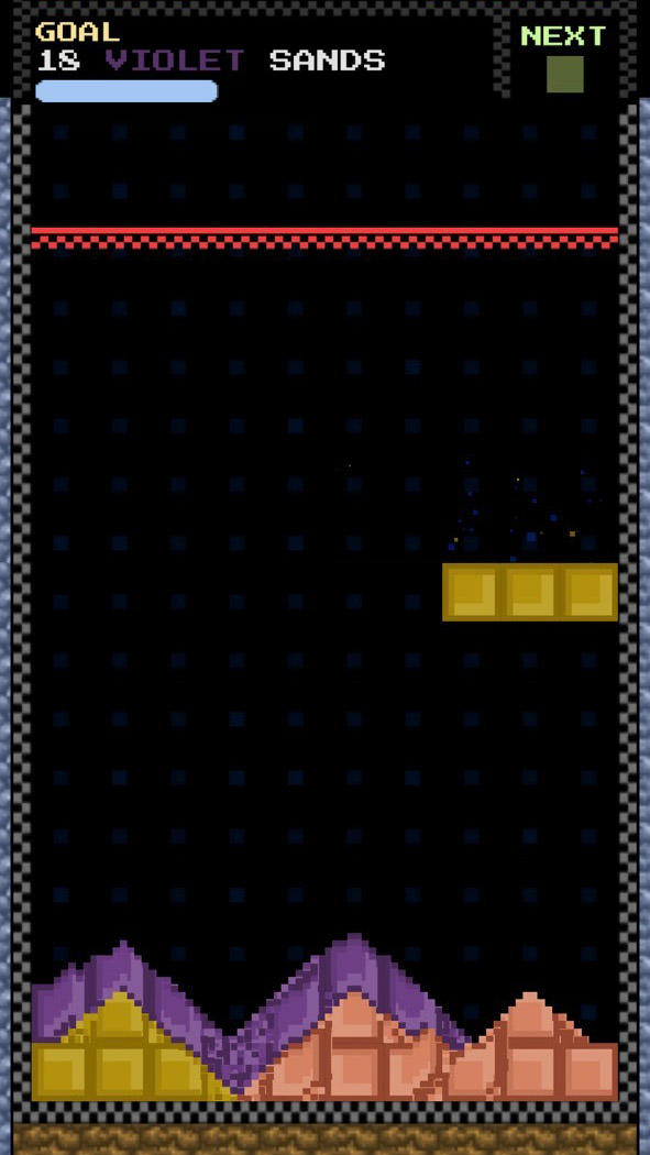 Falling Sand Blocks Game Screenshot