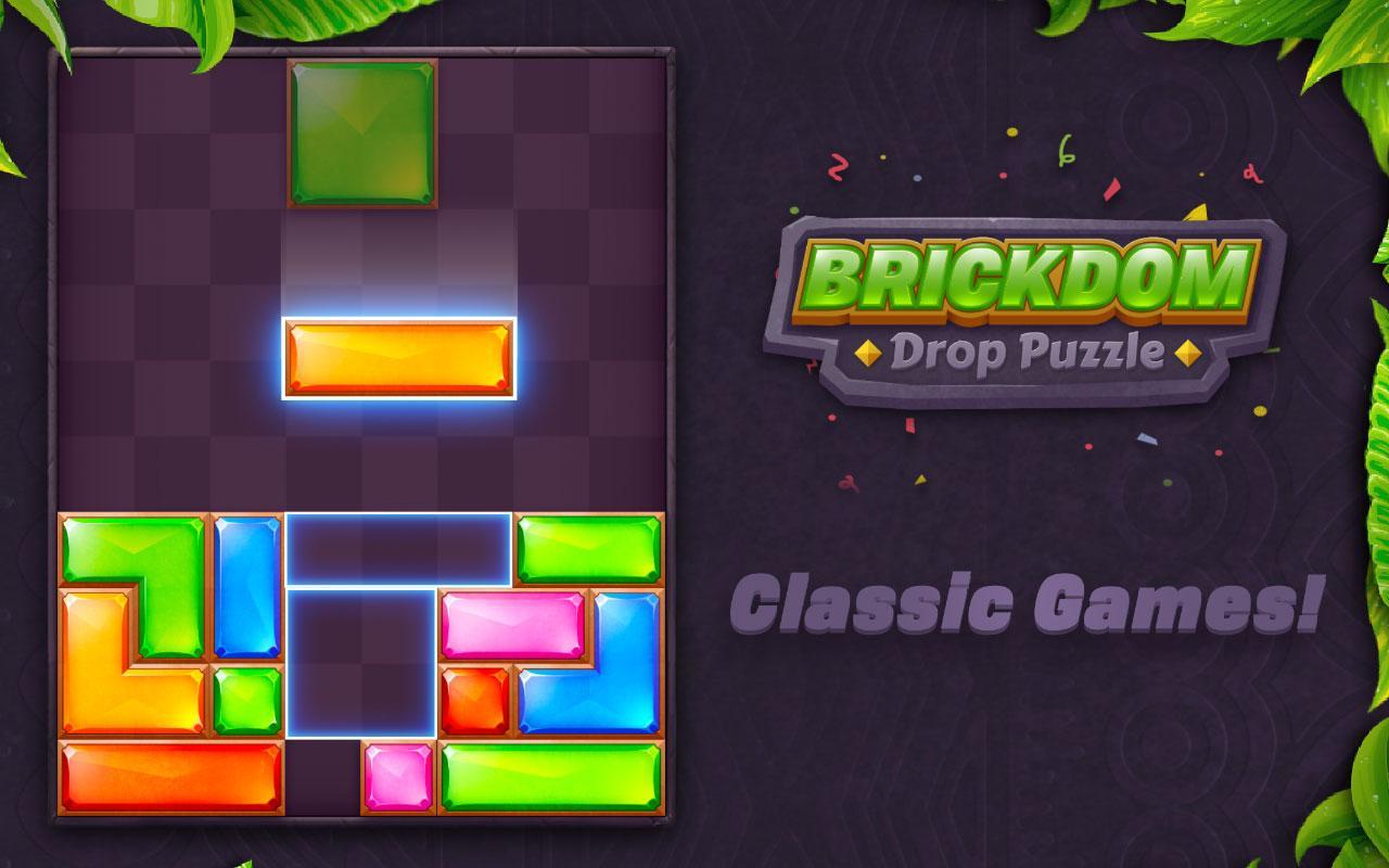 Brickdom - Drop Puzzle Game Screenshot