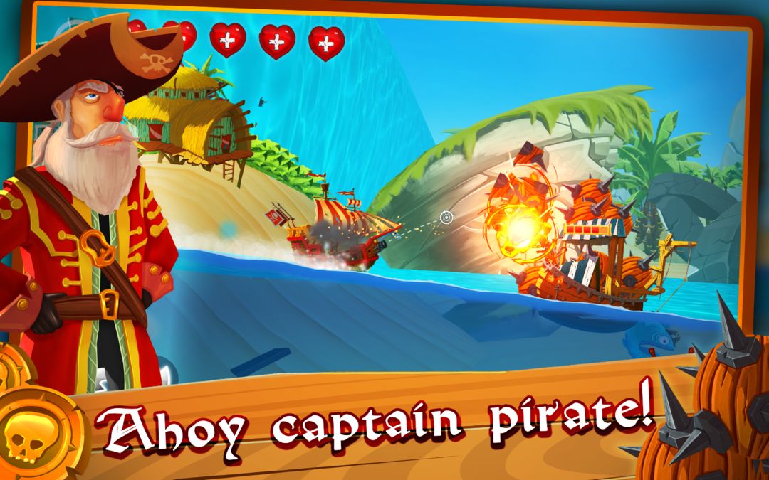 Pirate Ship Shooting Race ภาพหน้าจอเกม