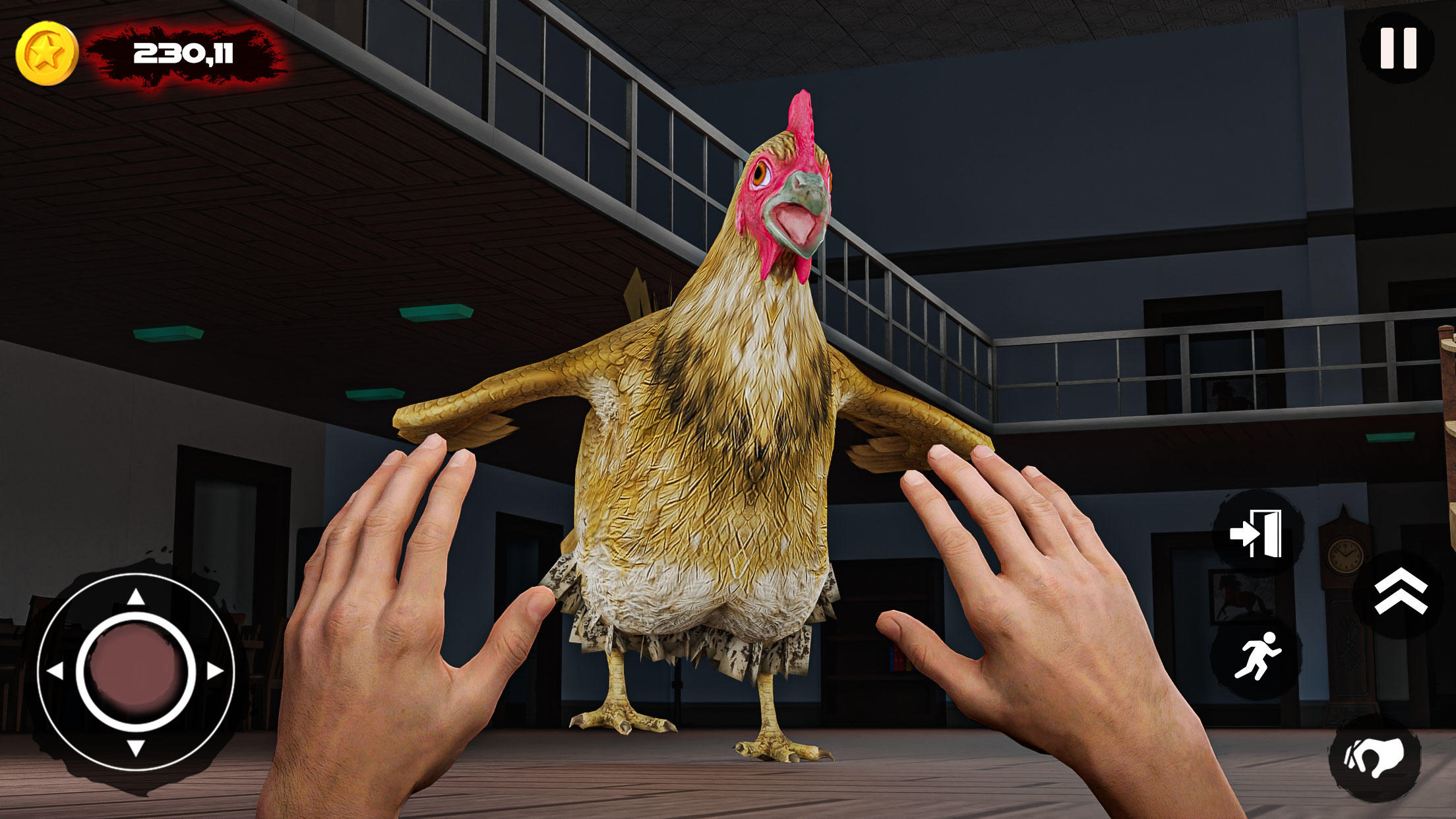 Captura de Tela do Jogo Spooky Chicken Escape Game