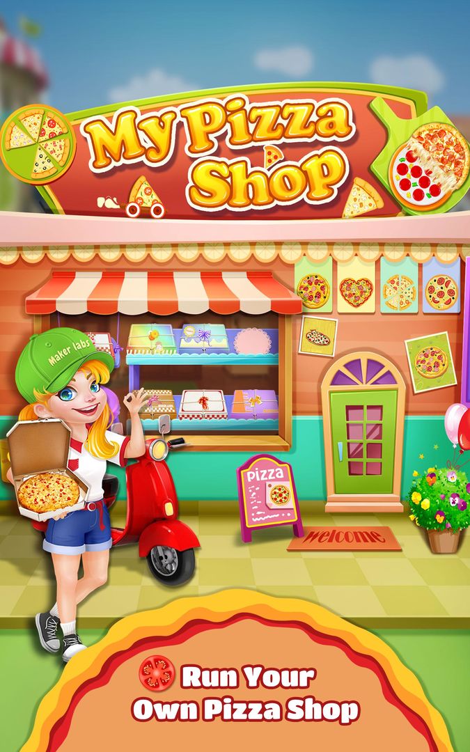 Screenshot of Sweet Pizza Shop - Cooking Fun