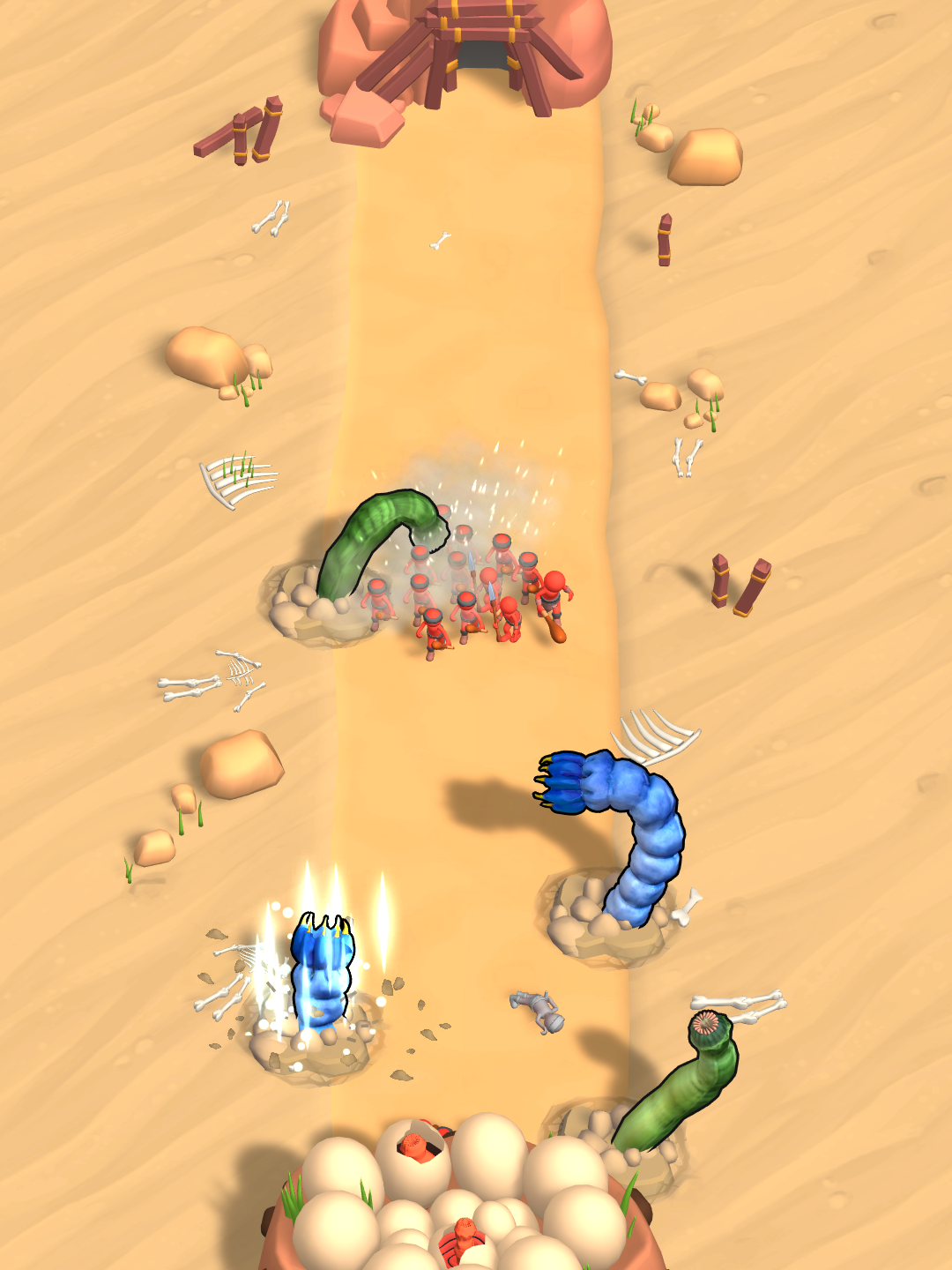 Tentacle Defense Game Screenshot