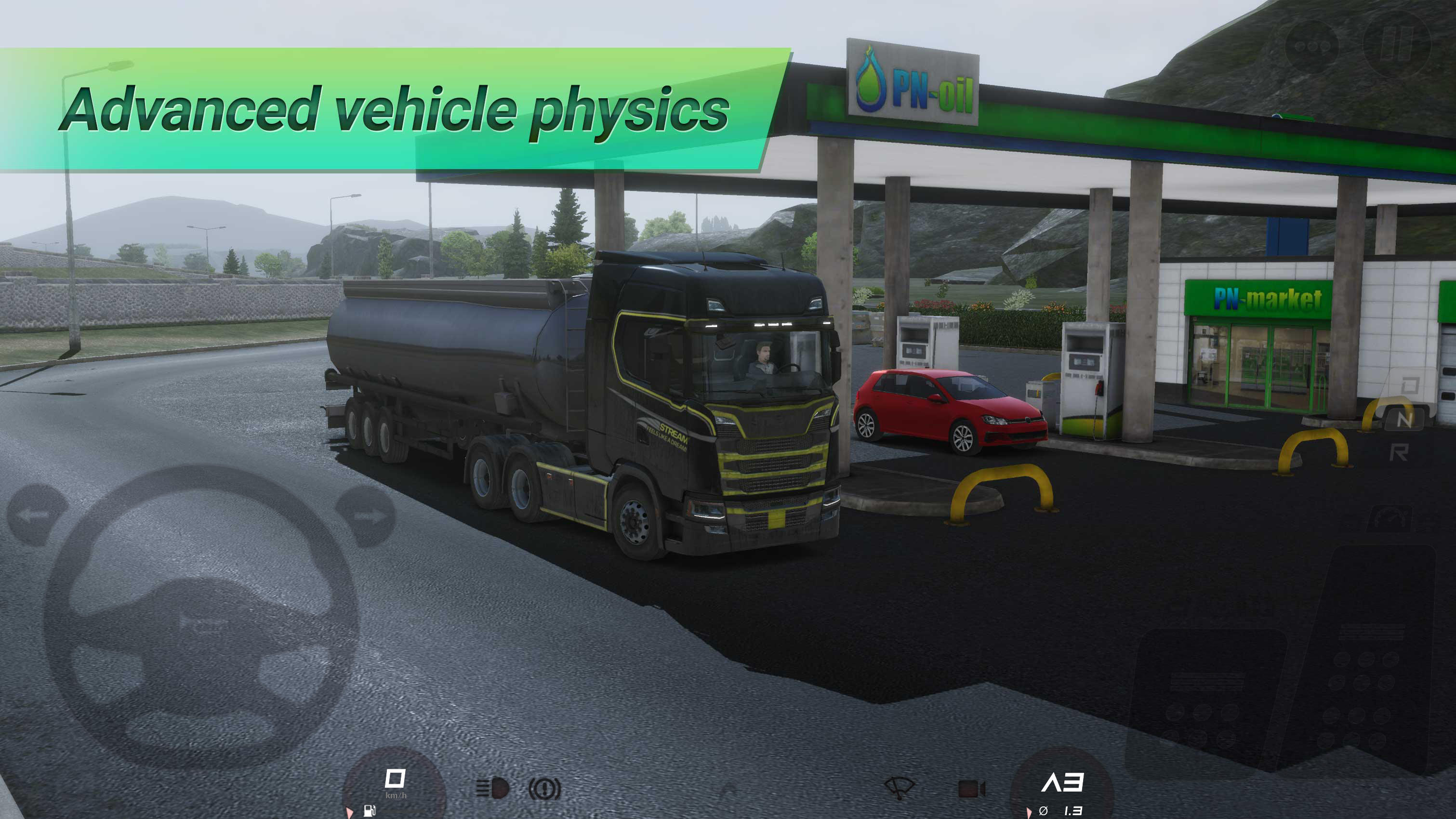 Truckers of Europe 3 Game Screenshot