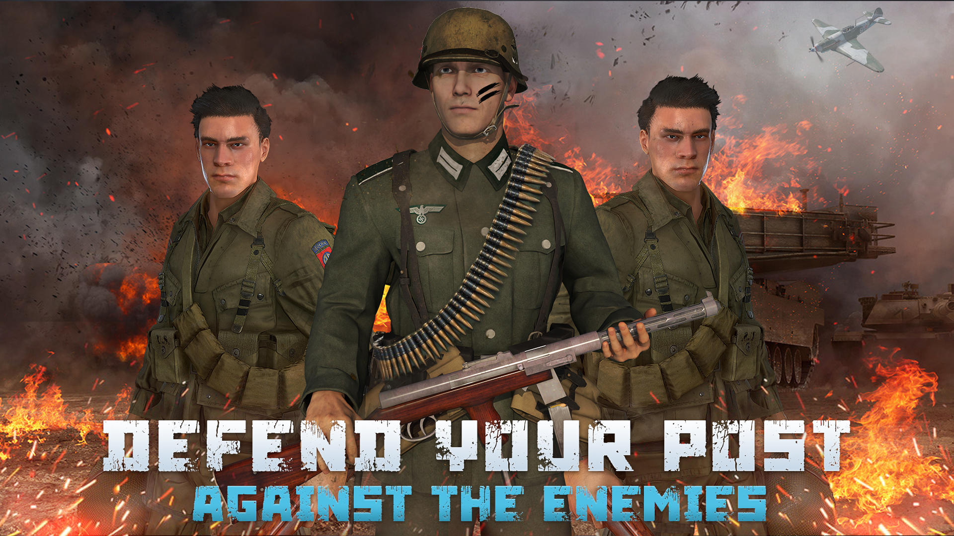 World War 2 FPS Battlefield Game Screenshot