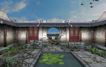 Escape Game Chinese Garden Game Screenshot