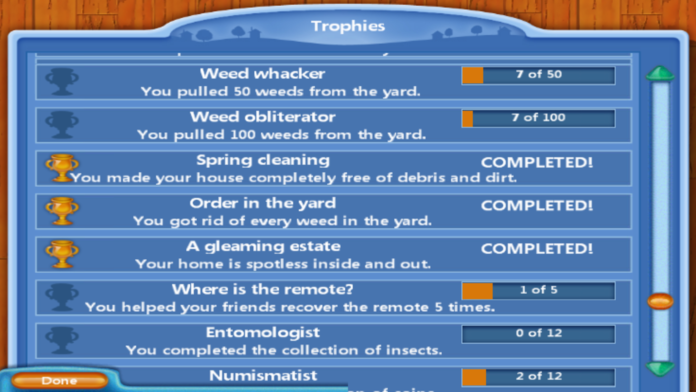 Virtual Families Lite Game Screenshot