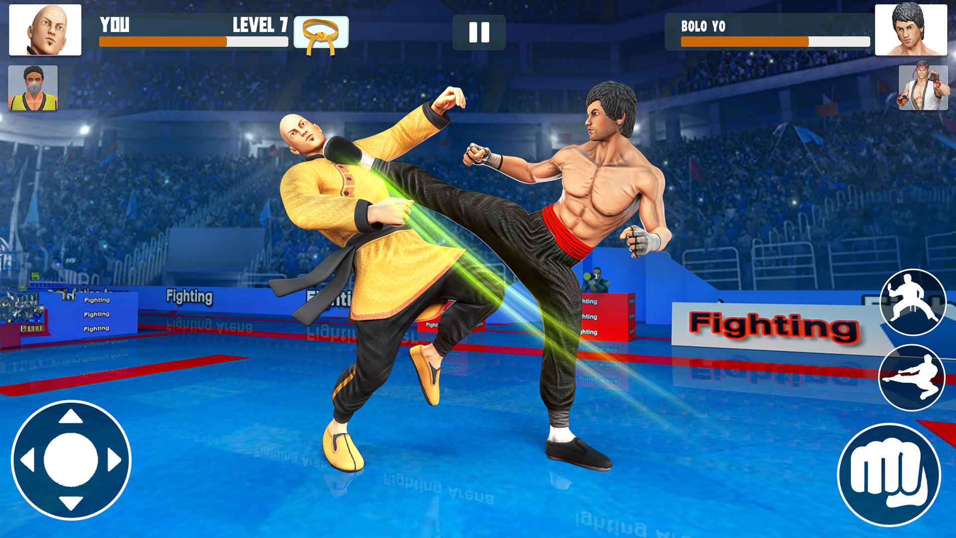 Karate Fighter: Fighting Games Game Screenshot