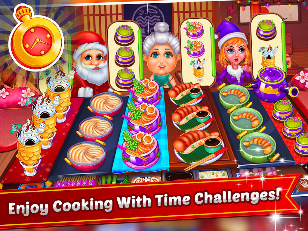 Screenshot of Christmas Diary - Cooking Game
