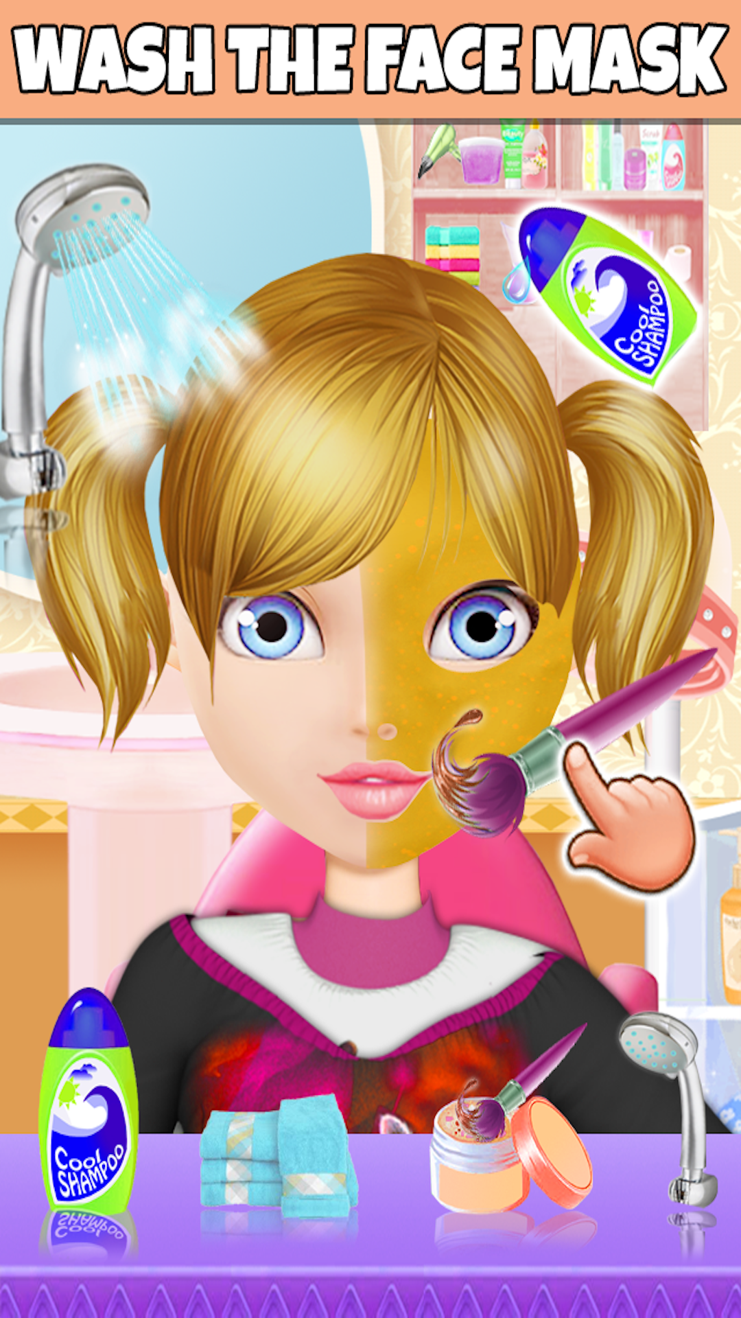 Cuplikan Layar Game Cute Doll Dress Up Girls Game