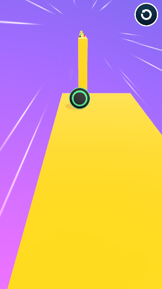 Rolling Color Ball Game Screenshot