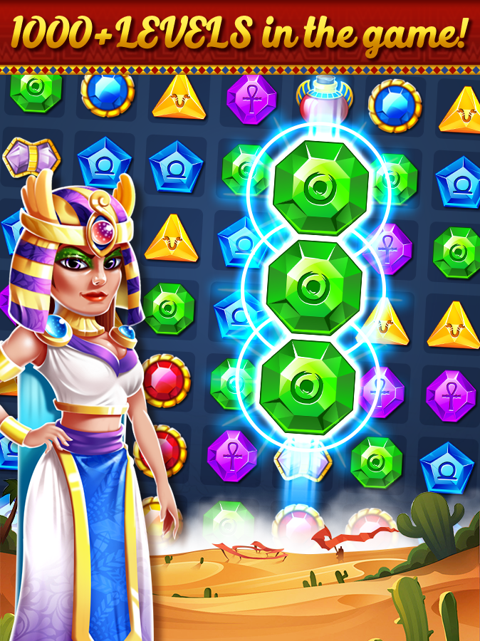 Crush Legend Predynastic Pharaoh Game Screenshot