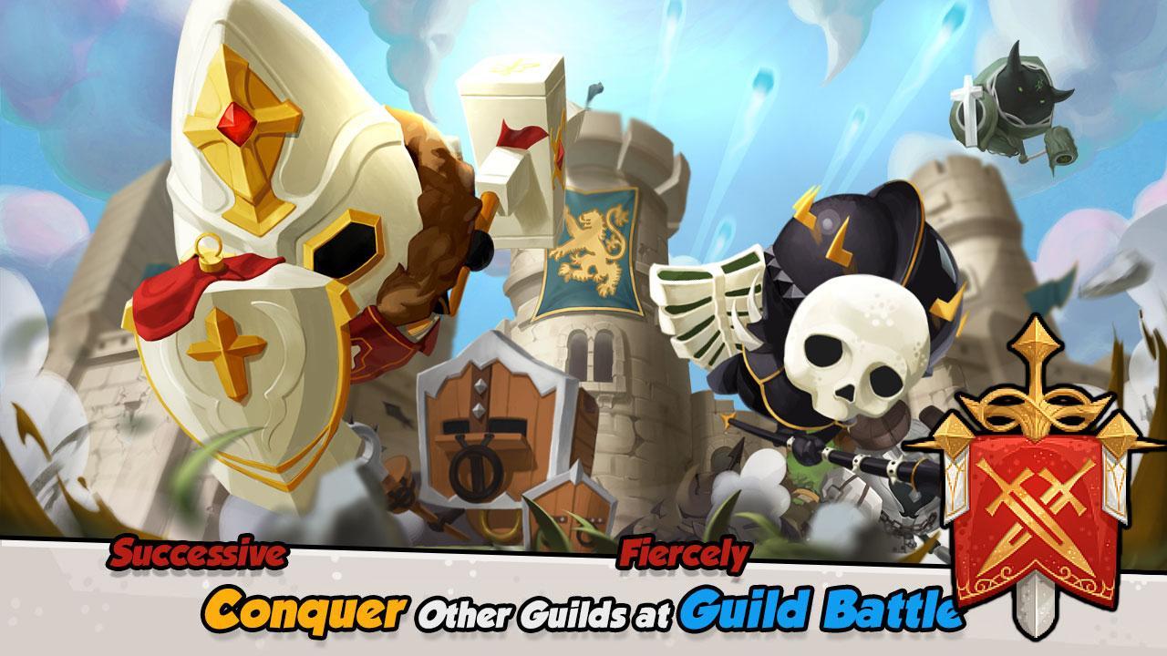 Captura de Tela do Jogo Guild Raising