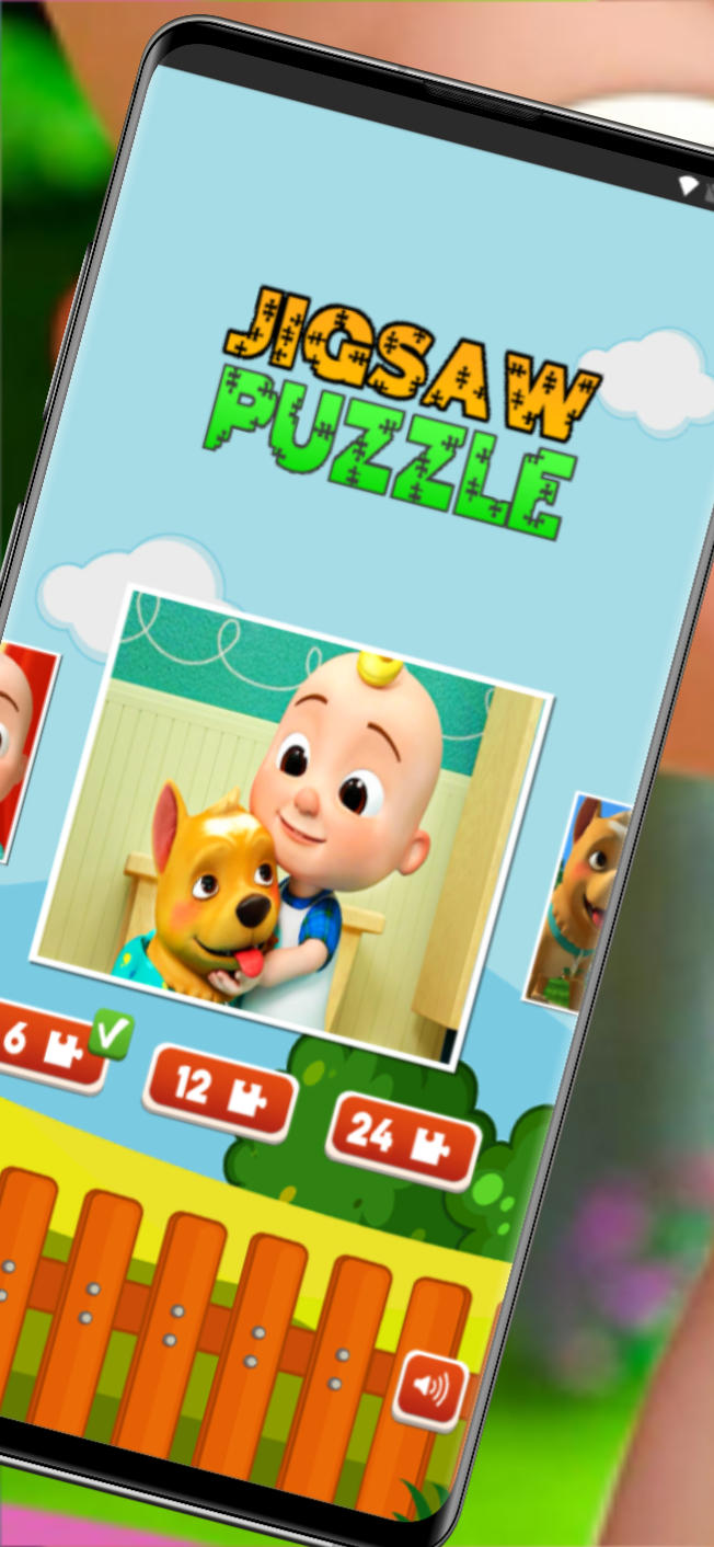 Captura de Tela do Jogo Cocomelon Bingo Puzzle jigsaw