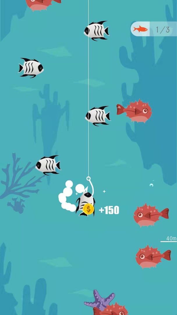 DeepSea Fishing 게임 스크린 샷