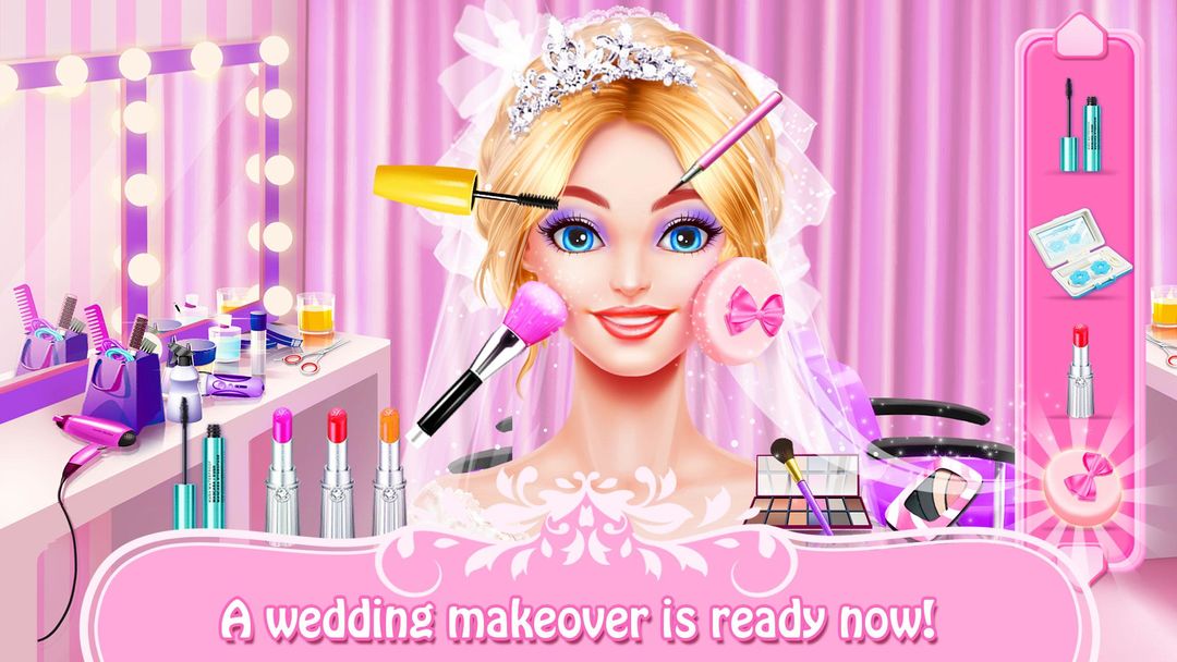 Wedding Day Makeup Artist 게임 스크린 샷