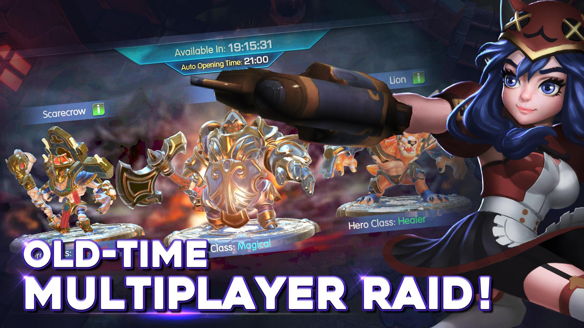 Sins Raid-Fantasy Strategy RPG Game Screenshot