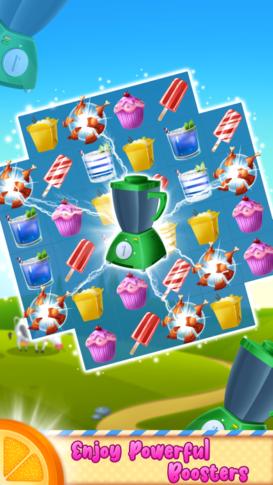 Cuplikan Layar Game Liz Food Crush 2