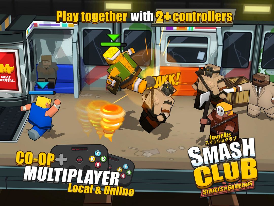 Screenshot of Smash Club: Arcade Brawler