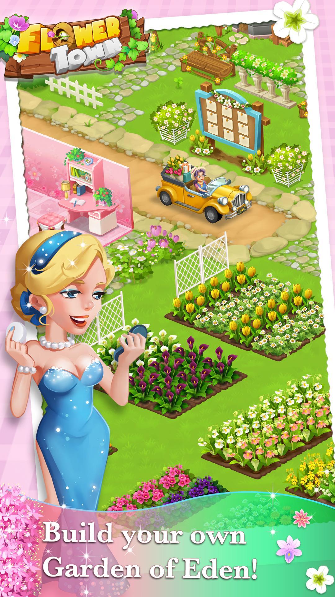 Flower Town Lite Game Screenshot
