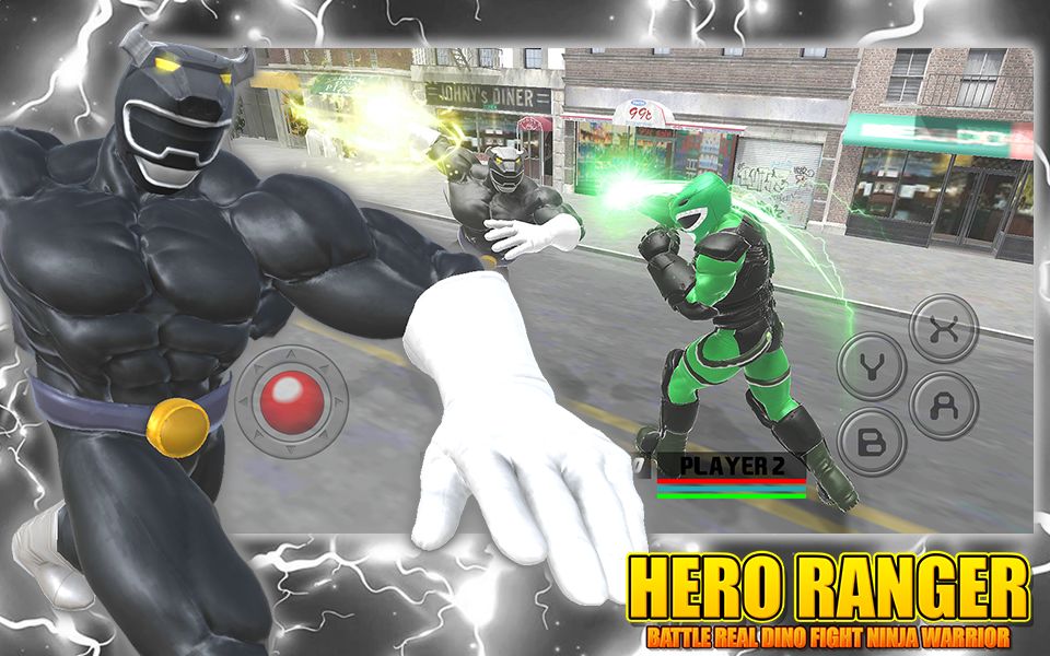 Screenshot of Hero Ranger Battle Real Dino Fight Ninja Warrior