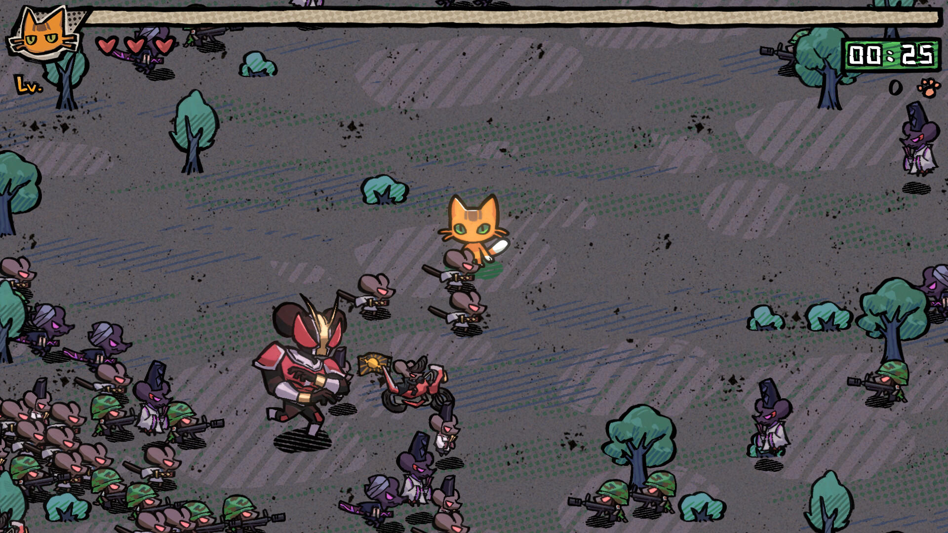 Invincible Big Cat screenshot game