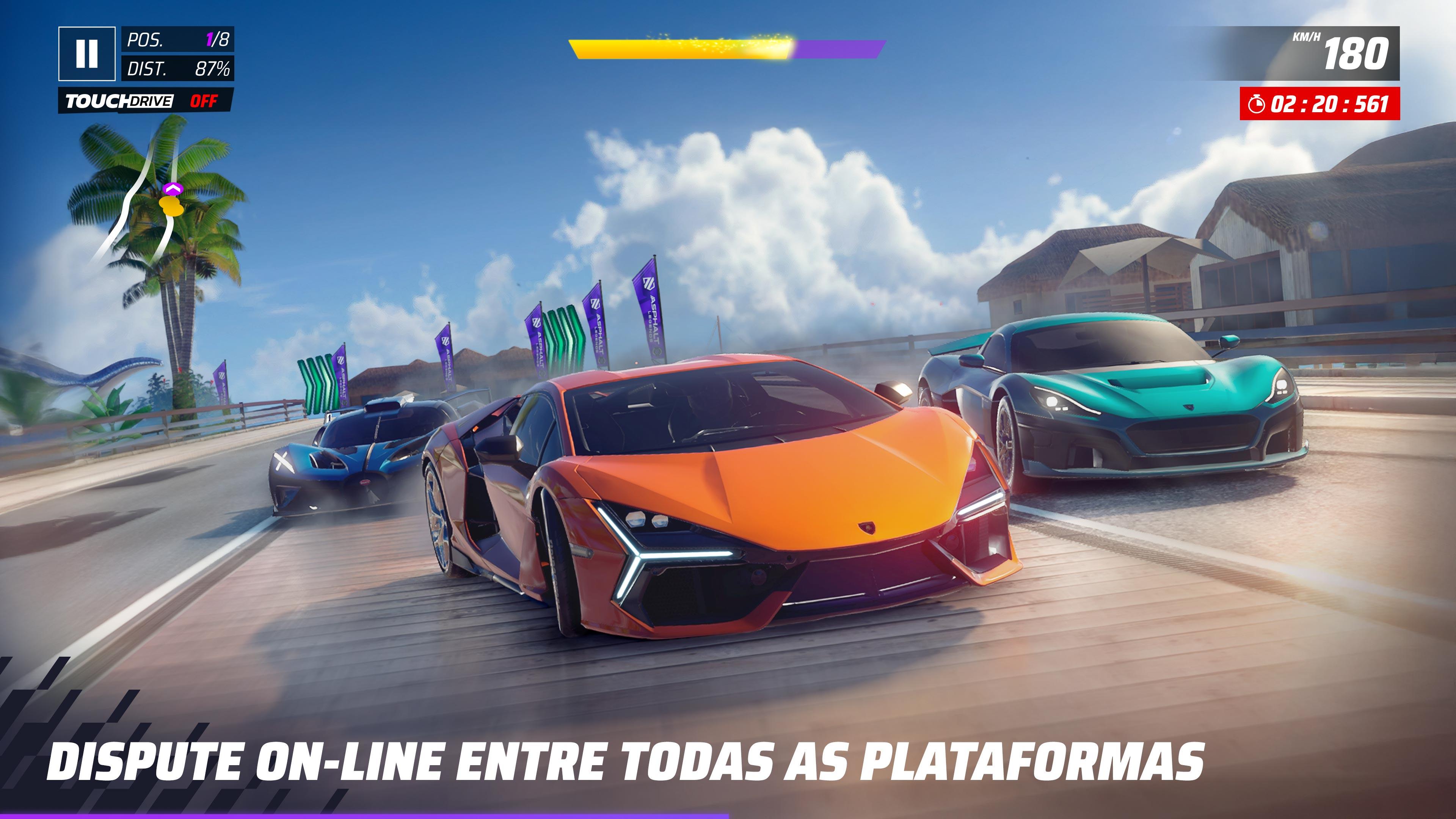 Captura de Tela do Jogo Asphalt Legends - Corrida